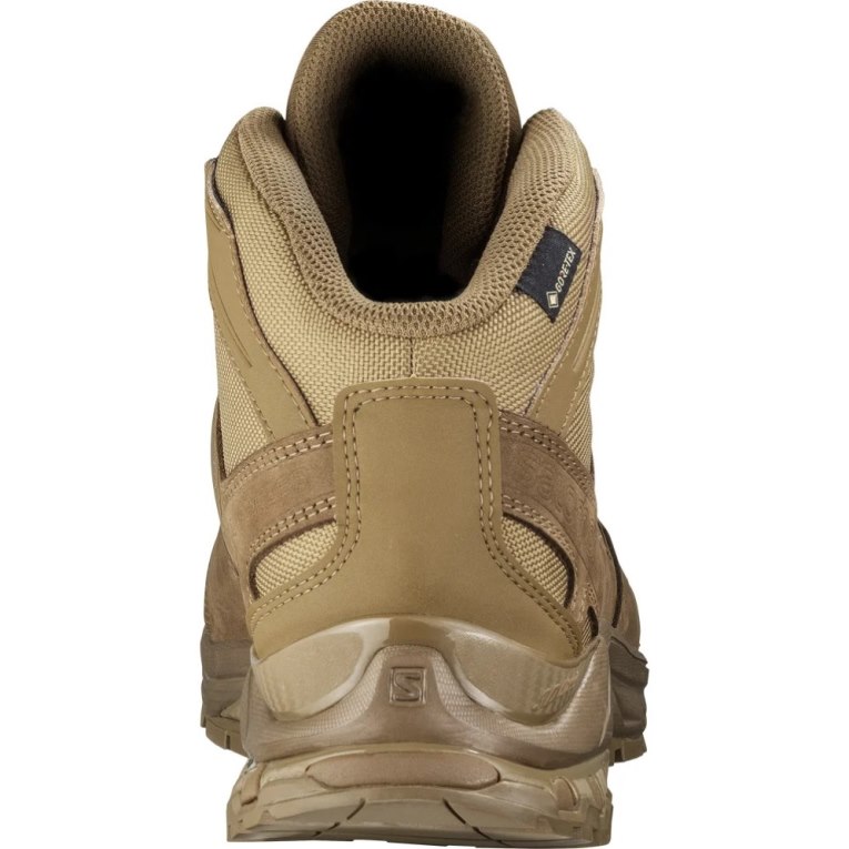 Botas Tácticas Salomon Xa Forces Mid GTX Mujer Marrom | MX QUAR137